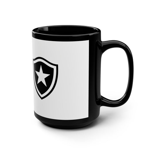TJB-USA Black Mug, 15oz