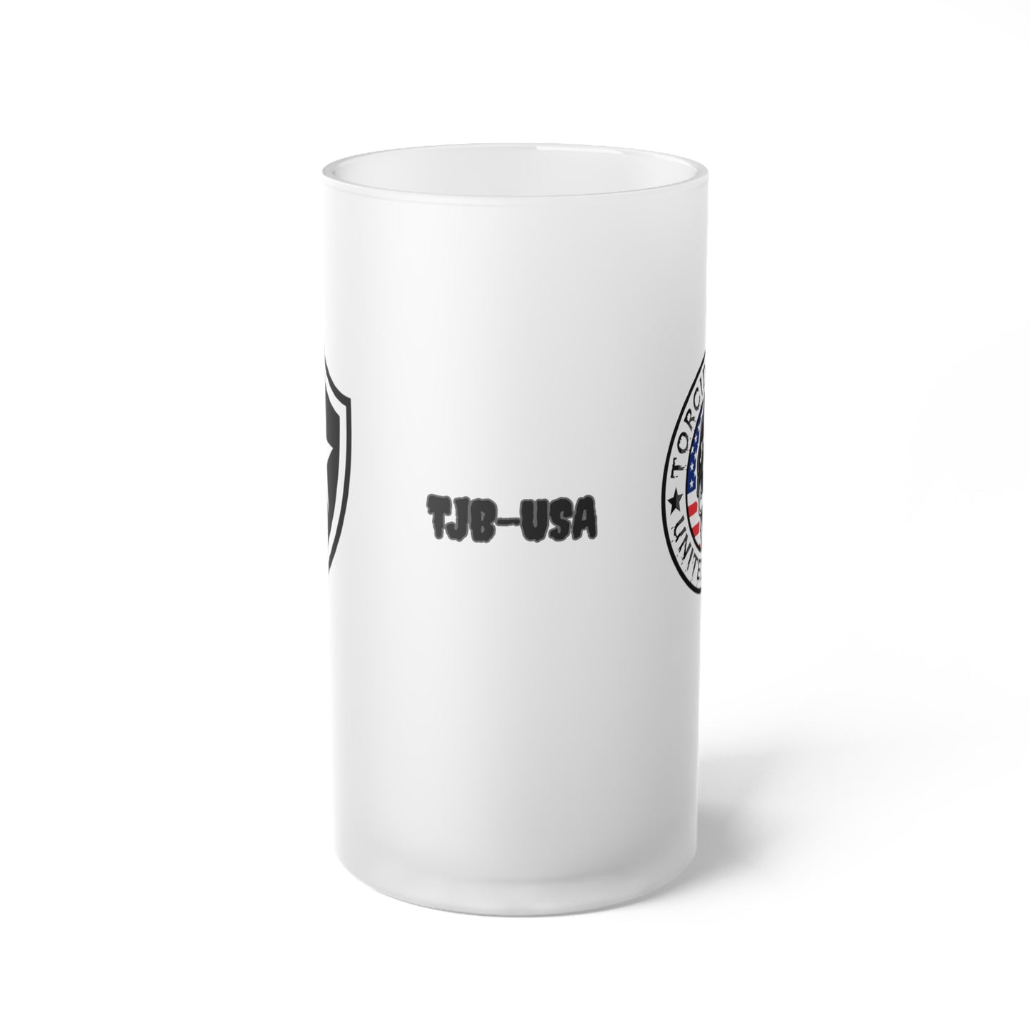 TJB USA Glass Beer Mug