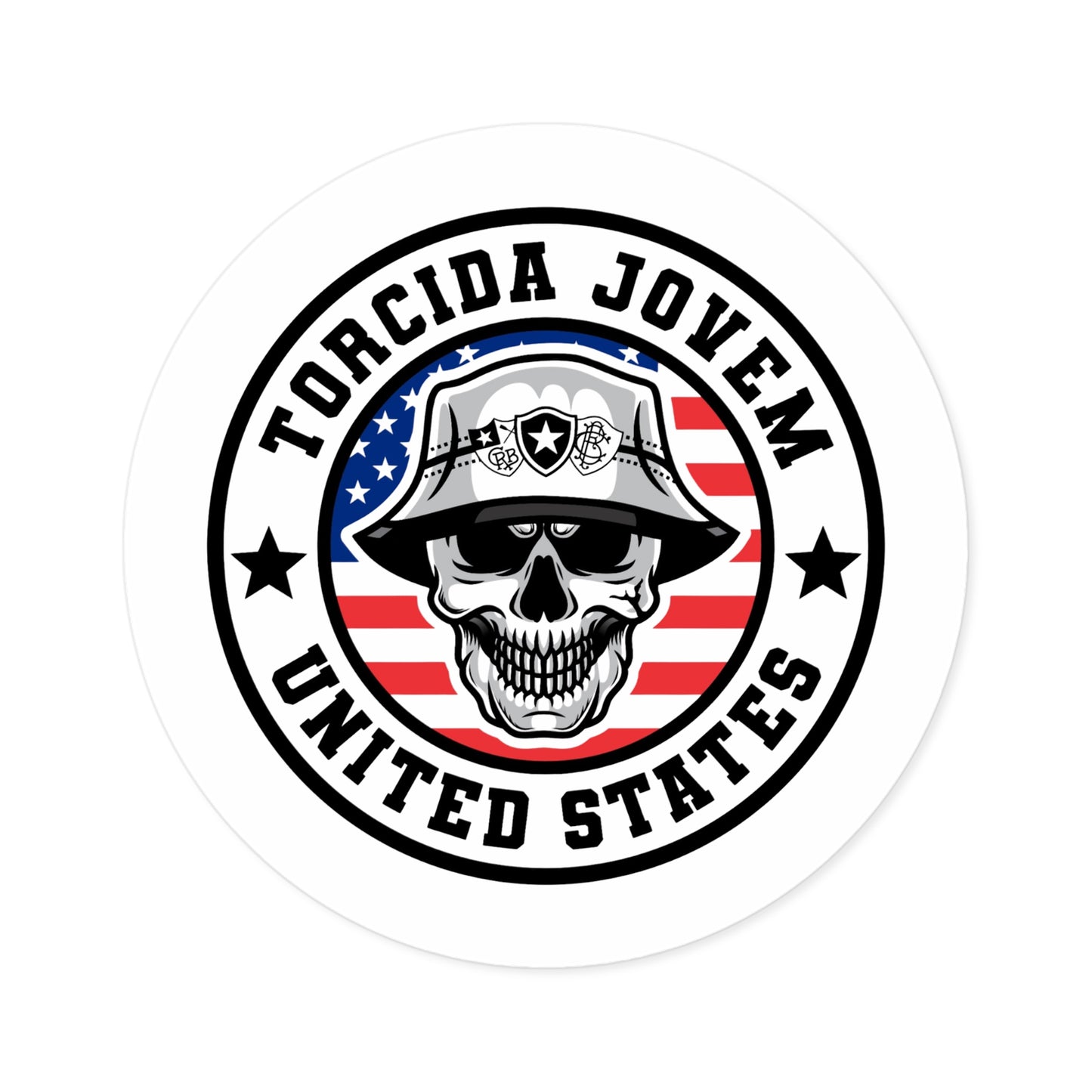 TJB-USA Round Stickers, Indoor\Outdoor
