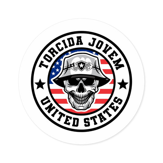 TJB-USA Round Stickers, Indoor\Outdoor
