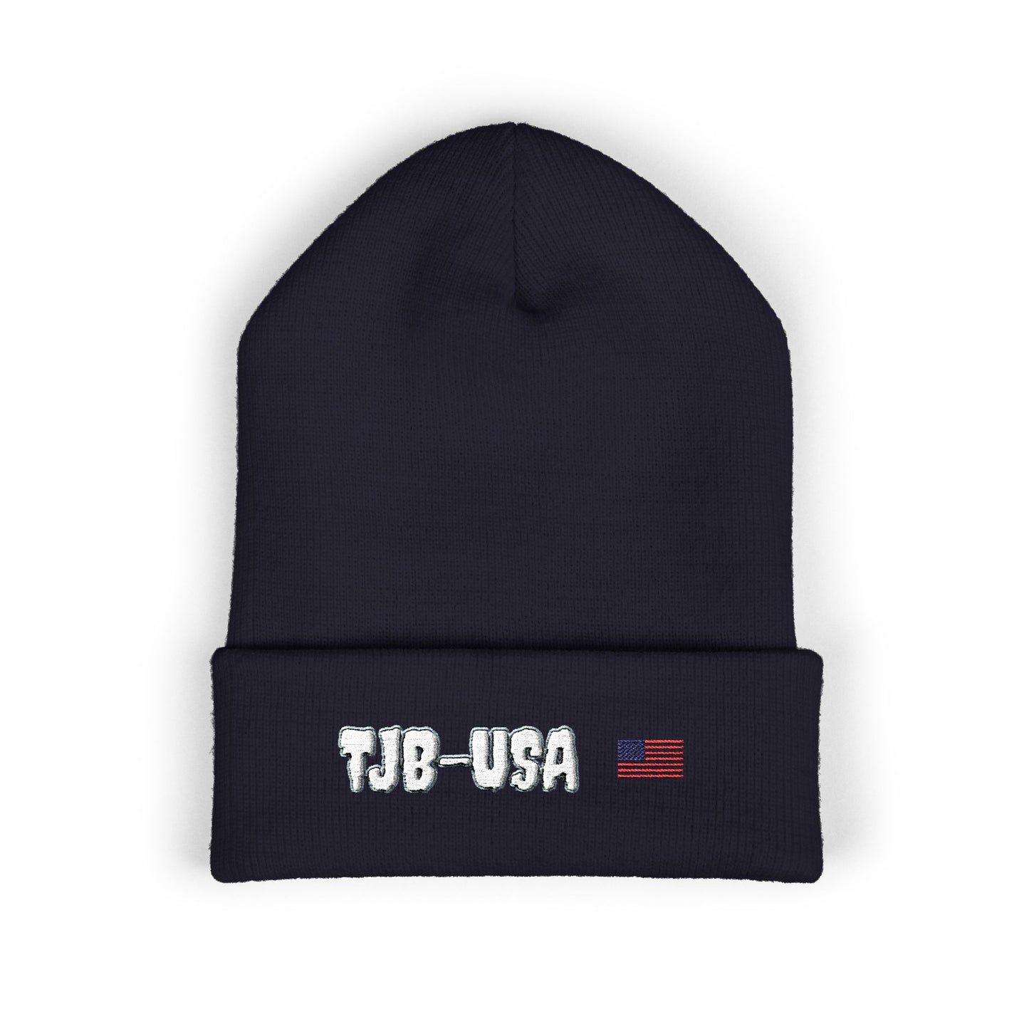 TJB USA Classic Cuffed Beanie (Embroidery)