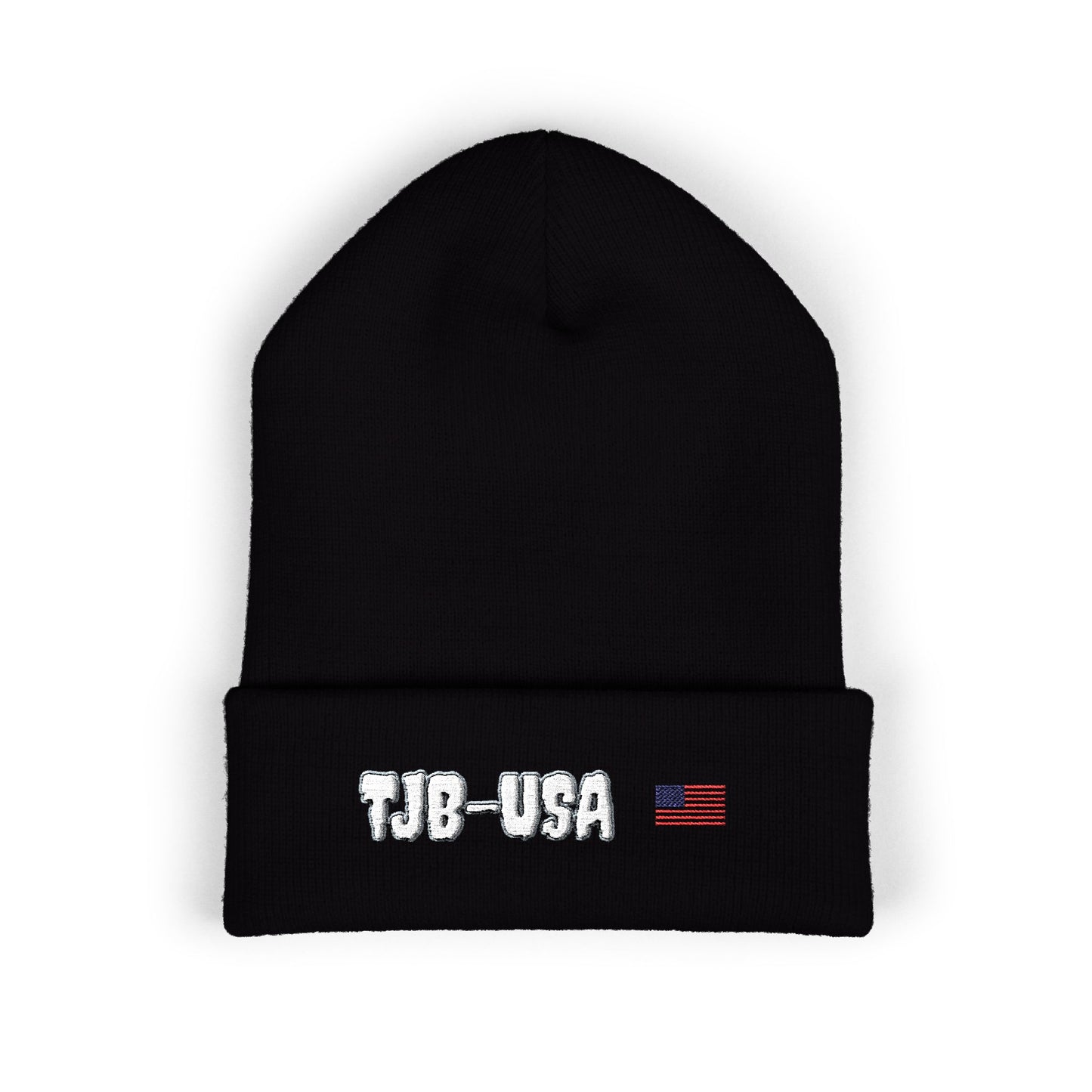 TJB USA Classic Cuffed Beanie (Embroidery)