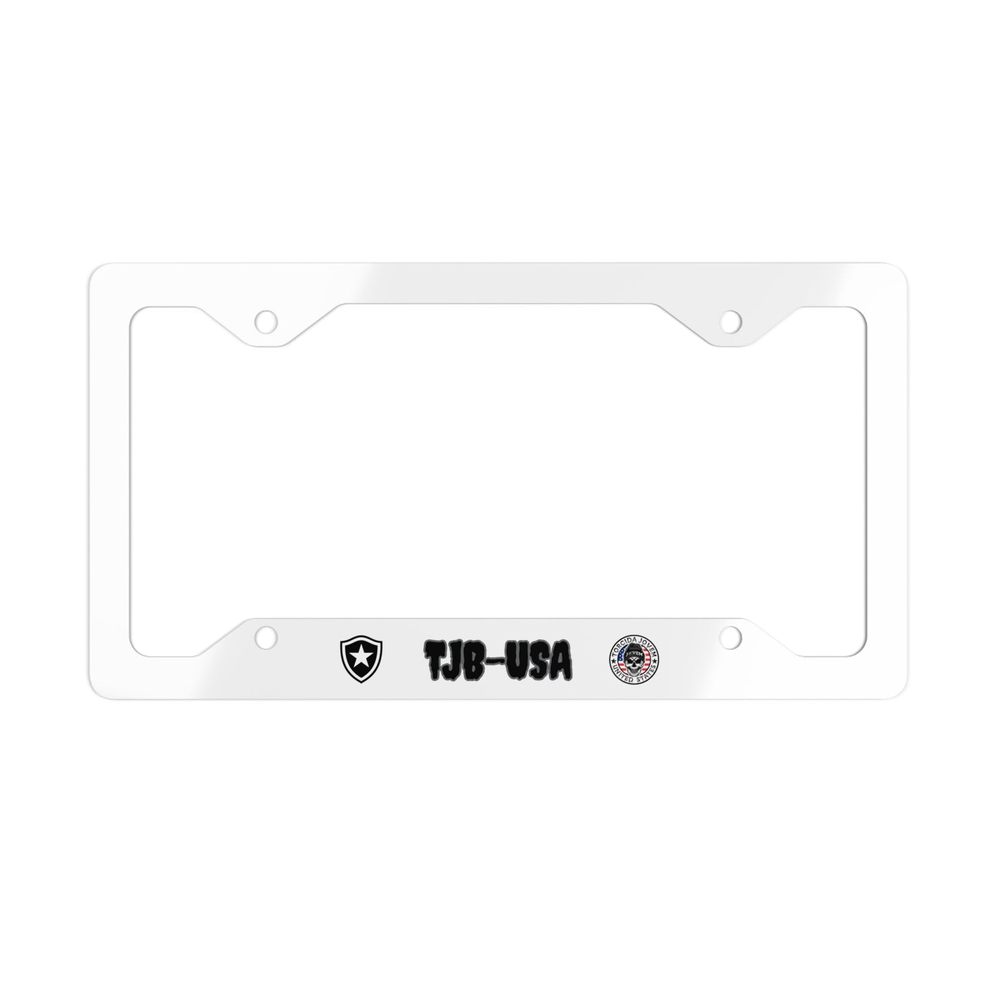TJB USA Metal License Plate Frame